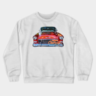 1955 Chevrolet Bel Air Hardtop Coupe Crewneck Sweatshirt